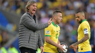 Ricardo Gareca y la decisión que tomó tras la goleada ante Brasil