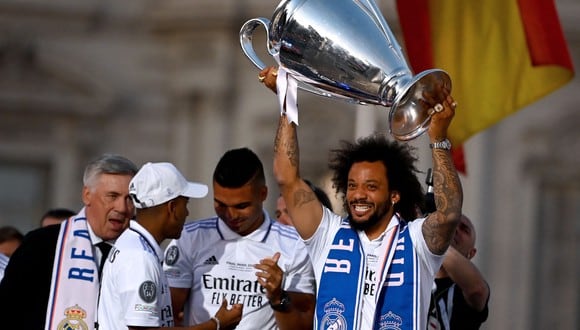 Marcelo es el jugador con más títulos en la historia del Real Madrid. (Fotos: Agencias)