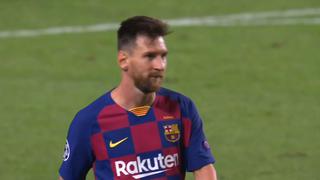 ¿Fue para sus compañeros? El polémico gesto de Leo Messi al final del partido en Lisboa [VIDEO]