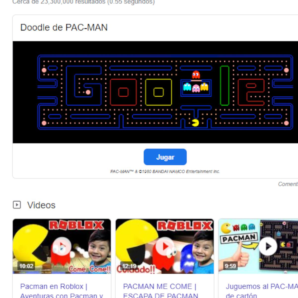 Google, Juegos gratis y sin internet, Offline, Online, En línea, Doodle, Pac-man, Tetris, Pacman, Dinosaurio, Buscaminas, Solitario, Snake, T-Rex