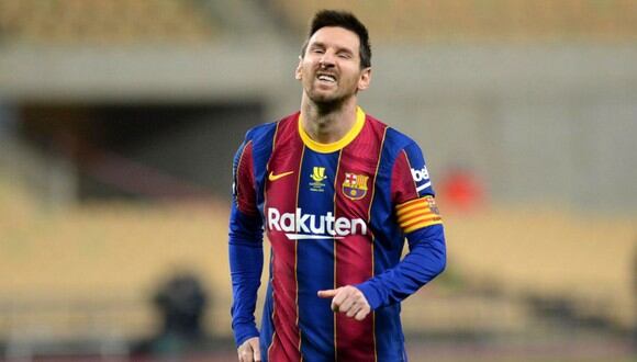 Lionel Messi se ha perdido seis partidos con el Barcelona desde que llegó Koeman. (Foto: AFP)