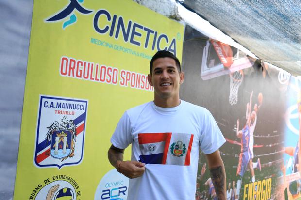 El paraguayo juega de volante central en el 'Tricolor' (FOTO: PRENSA MANNUCCI).