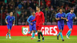 Con Cristiano Ronaldo, Portugal perdió 3-0 ante Holanda previo al Mundial Rusia 2018
