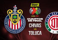 TV Azteca EN VIVO, Chivas vs. Toluca ONLINE: desde qué hora ver transmisión