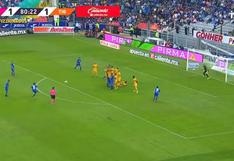 En los minutos finales: Adrián Aldrete anotó el 2-1 de Cruz Azul contra Tigres por la Liga MX 2020 [VIDEO]
