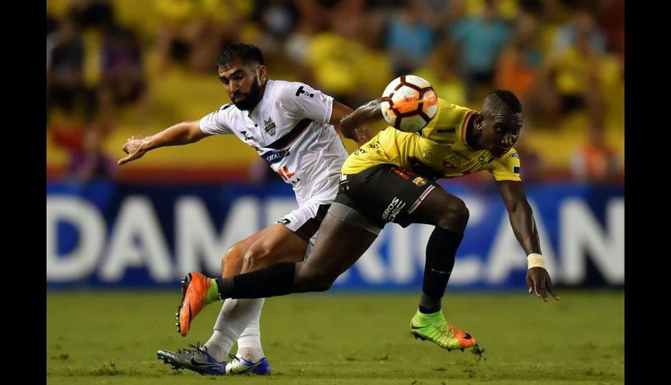 Barcelona empató sin goles con el General Díaz por Copa Sudamericana 2018. (AFP / Reuters)