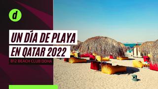 Mundial Qatar 2022: cómo es B12 Beach Club Doha, la particular playa de Doha