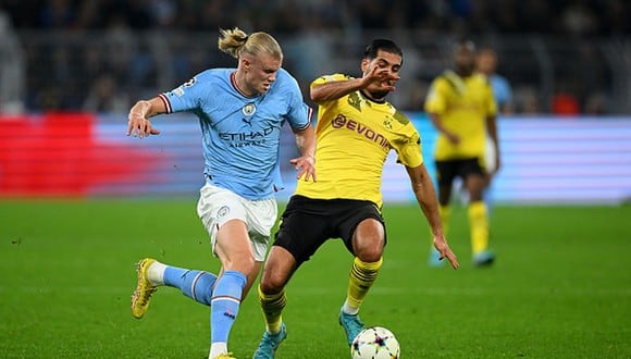 Manchester City vs. Borussia Dortmund por fecha 9 de la UEFA Champions League. (Foto: Getty Images)