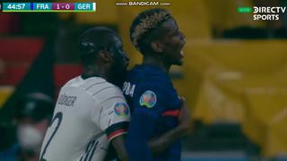 Rüdiger en modo Suárez: el defensor mordió a Paul Pogba en el Francia vs. Alemania [VIDEO]