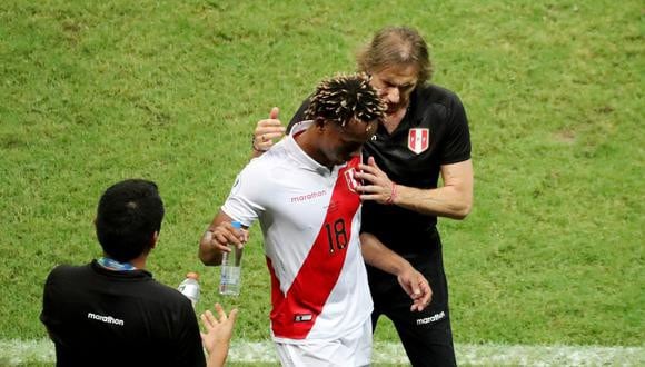 André Carrillo se perderá el Perú vs. Paraguay por lesión. (Foto: FPF)