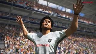 Nadie lo esperaba: PES 2018 lanzó espectacular trailer con Diego Maradona y Usain Bolt [VIDEO]