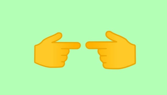 ¿Lo sabías? Conoce qué es lo que significan los dos dedos juntos en WhatsApp. (Foto: Emojipedia)