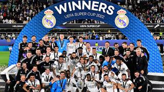 Real Madrid supera a Frankfurt y alza la Supercopa de Europa