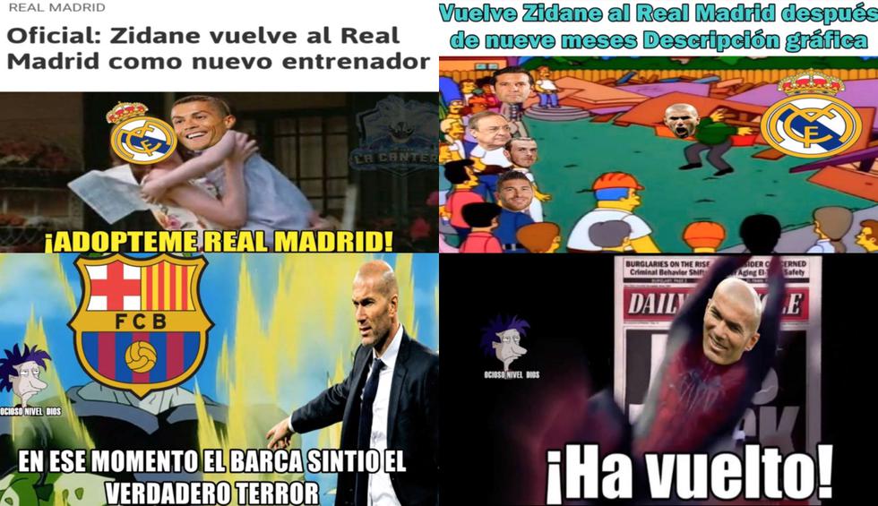 ¡No dejarás de ir! Los mejores memes del nombramiento de Zidane como nuevo DT del Real Madrid [FOTOS]