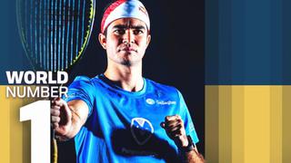 Anuncian a Diego Elías como el mejor del mundo en Squash | VIDEO