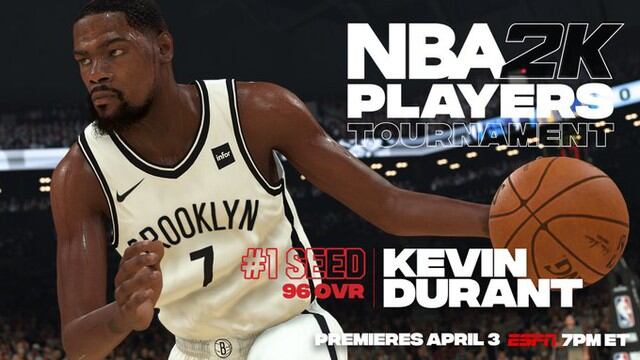 Kevind Durant. (Foto: Twitter @NBA2K)