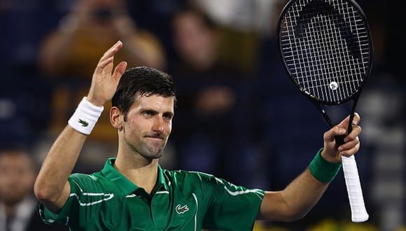 Novak Djokovic está invicto en este 2020. (Foto: Getty Images)