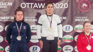 ¡Directo al podio! Yanet Sovero se coronó campeona en el Campeonato Panamericano de Lucha Libre en Canadá [FOTO]