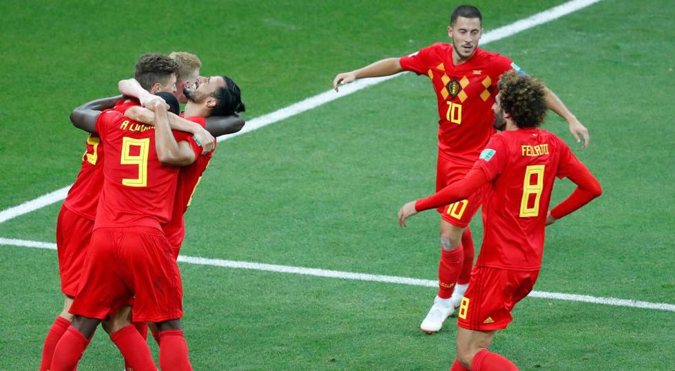 Bélgica venció a Japón por 3-2 y estará en cuartos de final de Mundial Rusia 2018. (AFP)