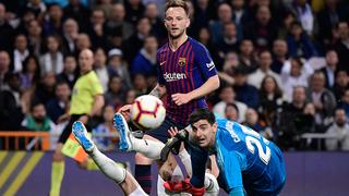 Con gol de Rakitic, Barcelona ganó 1-0 a Real Madrid en el Bernabéu por la Liga Santander