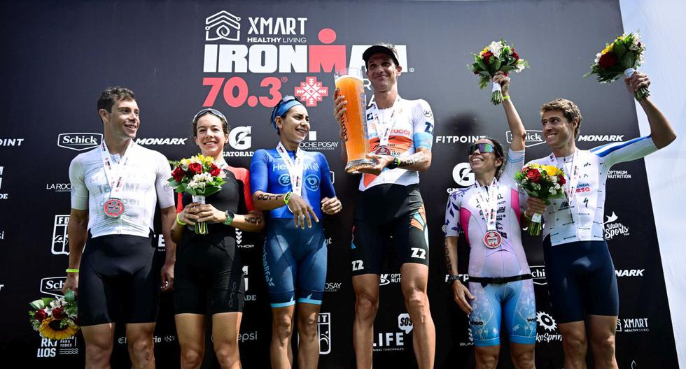 Ironman 70.3 Lima 2024: el brasileño Reinaldo Colucci y la mexicana Cecilia Pérez vencen en la Costa Verde