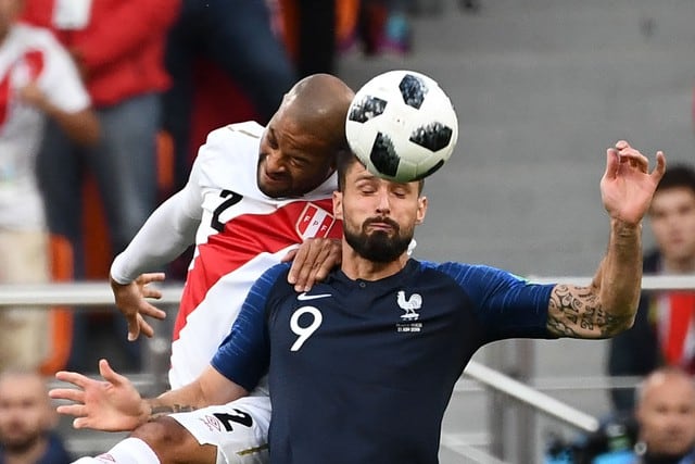 Perjudicado | Olivier Giroud llegará un año más viejo a la Eurocopa 2021. (Agencias)