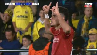 Cabezazo y a cobrar: gol de Luis Díaz para el 2-2 de Liverpool vs. Villarreal [VIDEO]
