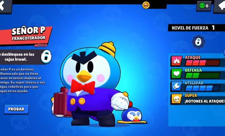 Brawl Stars: ¡el “Señor P” ya disponible! (Foto: Supercell)