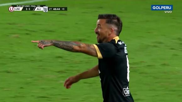 Gol de Gabriel Costa para el 1-1 de Alianza Lima vs. Universitario. (Video: Gol Perú)