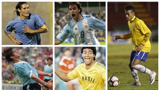 Sudamericano Sub 20: los goleadores de las últimas 20 ediciones [FOTOS]