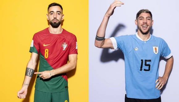 Portugal vs Uruguay por el Mundial Qatar 2022. (Getty Images)