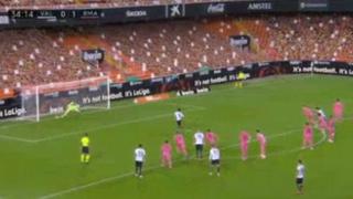 Luego de repetirse al ver el VAR: el gol de Soler en el Real Madrid vs. Valencia en Mestalla [VIDEO]