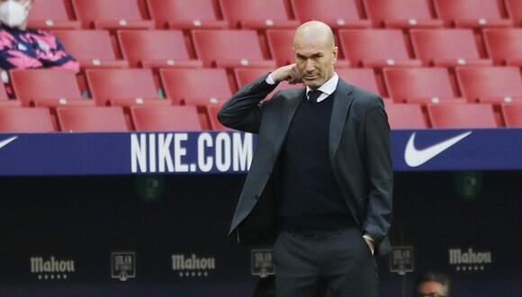 Zinedine Zidane tiene contrato con Real Madrid hasta el verano de 2022.  (Foto: Reuters)
