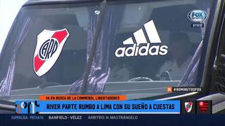 Por una nueva copa: River Plate partió rumbo a Lima pensando en su segunda Libertadores consecutiva