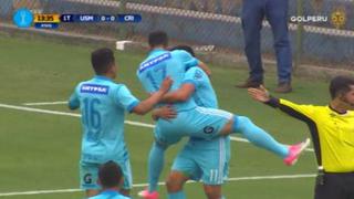 Sporting Cristal: Ray Sandoval abrió el marcador tras un error de la defensa santa