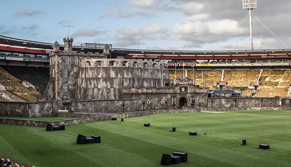 Perú vs. Nueva Zelanda: conoce el estadio Westpac donde se construyó la réplica de un castillo irlandés. (Difusión)