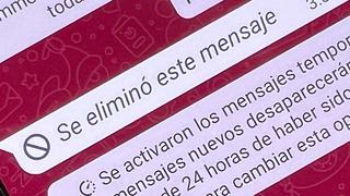 WhatsApp: cuánto tiempo tienes para eliminar un mensaje visto por tus amigos o pareja