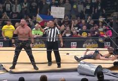 Hasta hubo sangre: Jon Moxley venció a Kenny Omega en una lucha brutal en el evento AEW Full Gear
