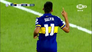 La Bombonera es una fiesta: doblete del ‘Toto’ Salvio para el 3-0 de Boca sobre Godoy Cruz por la Superliga [VIDEO]