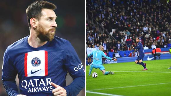 Lionel Messi convierte gol en su retorno al PSG