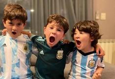 ‘Dale campeón’: Messi se reencontró entre abrazos y aplausos con sus tres hijos [VIDEO]  