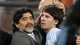 ¡'BOM BA ZO'! Maradona le pidió a Messi que renuncie a la Selección de Argentina