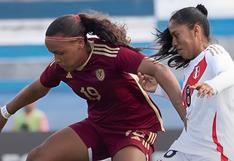 Perú vs. Venezuela (1-6): resumen y minuto a minuto de Sudamericano Femenino Sub20