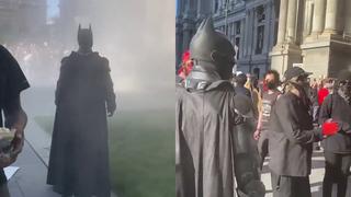 ‘Batman’ se cansó de tantas injusticias y se unió a las manifestaciones en Estados Unidos 