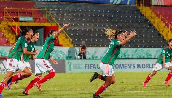 México venció a Alemania y clasificó a cuartos de final del Mundial Femenino Sub-20. (Foto: @Miseleccionfem)