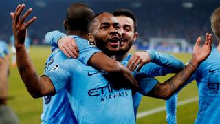 Con un hombre menos: Manchester City venció 3-2 al Schalke 04 por ida de octavos de Champions League 2019