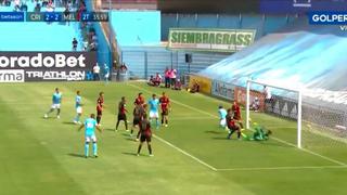 La celebración: Leandro Sosa pone el 2-2 en el Sporting Cristal-Melgar [VIDEO]