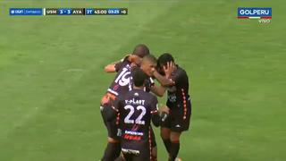 Agónico en lucha por el descenso: gol de Royón para el 3-3 en Ayacucho FC vs. San Martín [VIDEO]