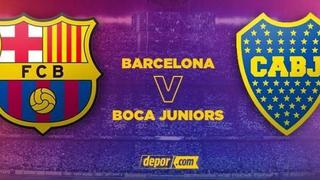 Barcelona vs. Boca Juniors: fecha, hora del partido y canales por la Maradona Cup