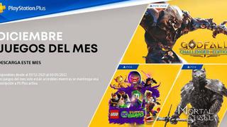 PlayStation Plus habilitará la descarga de los siguientes juegos durante diciembre de 2021